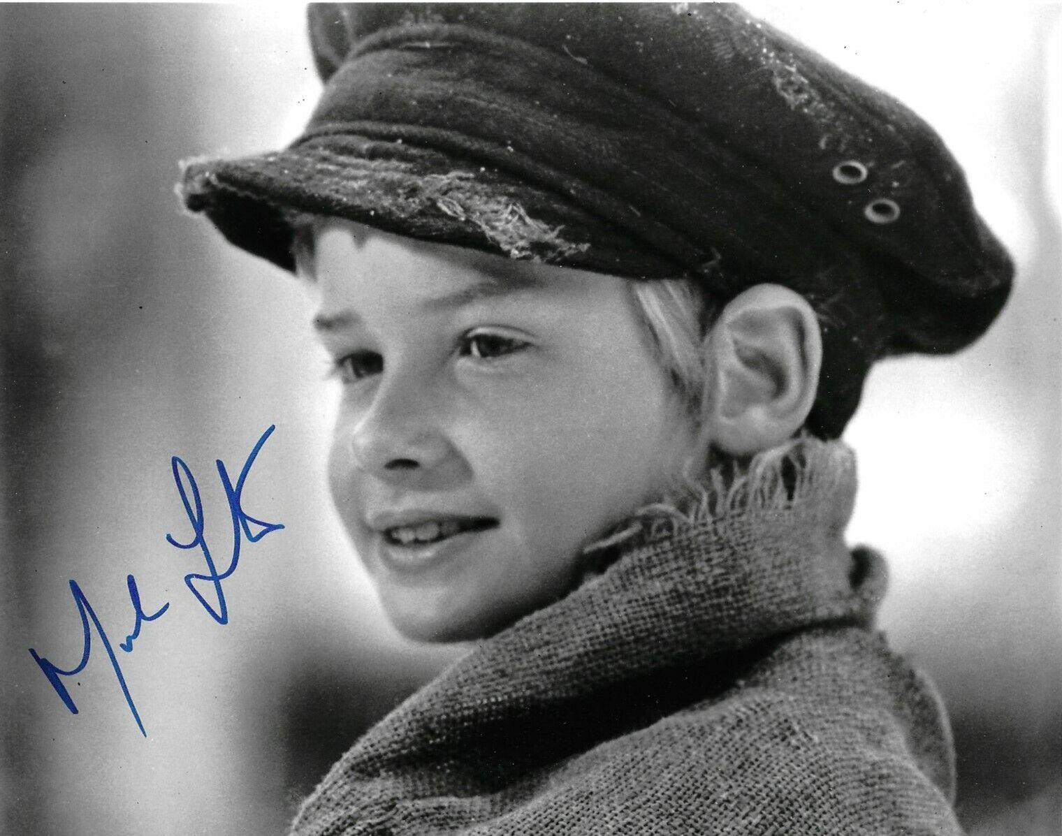 Mark Lester Signed Oliver 10x8 Photo Poster painting With Proof AFTAL