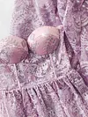 Crochet See-Through Condole Belt Maxi Dress
