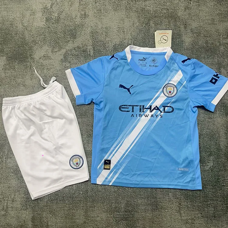 25/26 Manchester City Home Kids Set