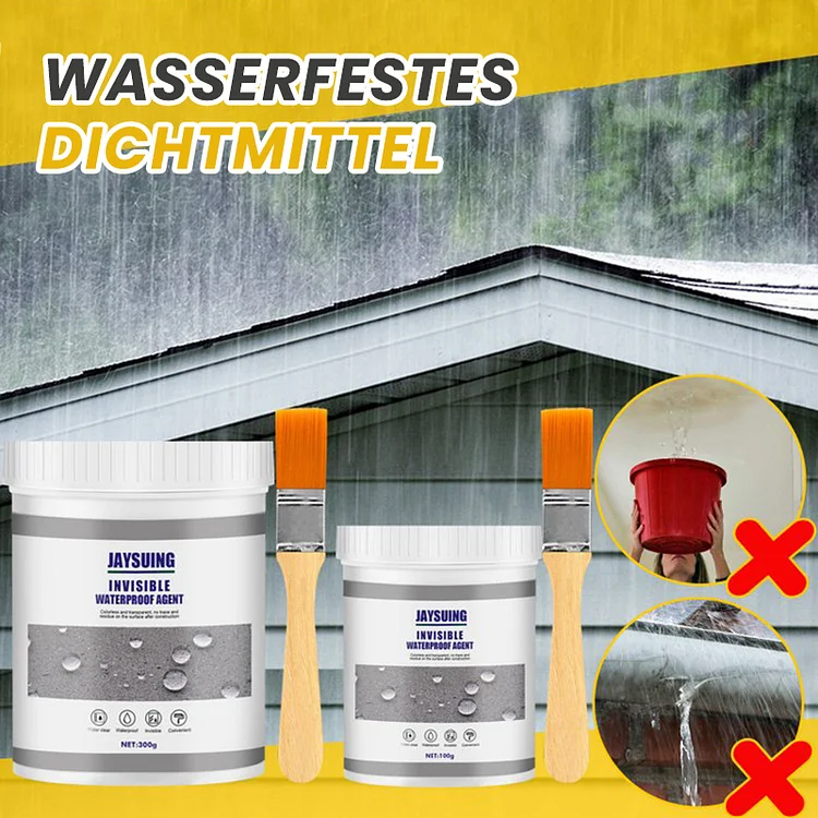 Wasserdichte Isolier-Dichtstoff-Emulsion（Kostenloser Pinsel）