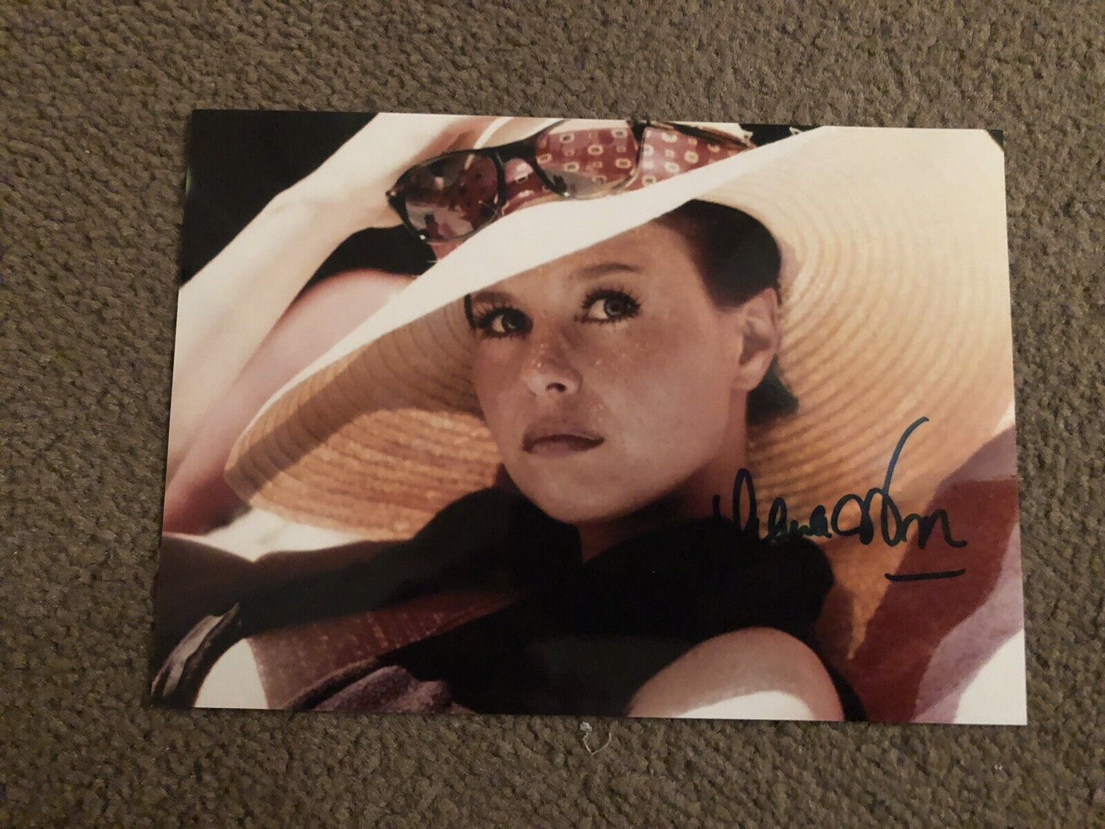 LANA WOOD (JAMES BOND) PRESIGNED Photo Poster painting- 7x5”