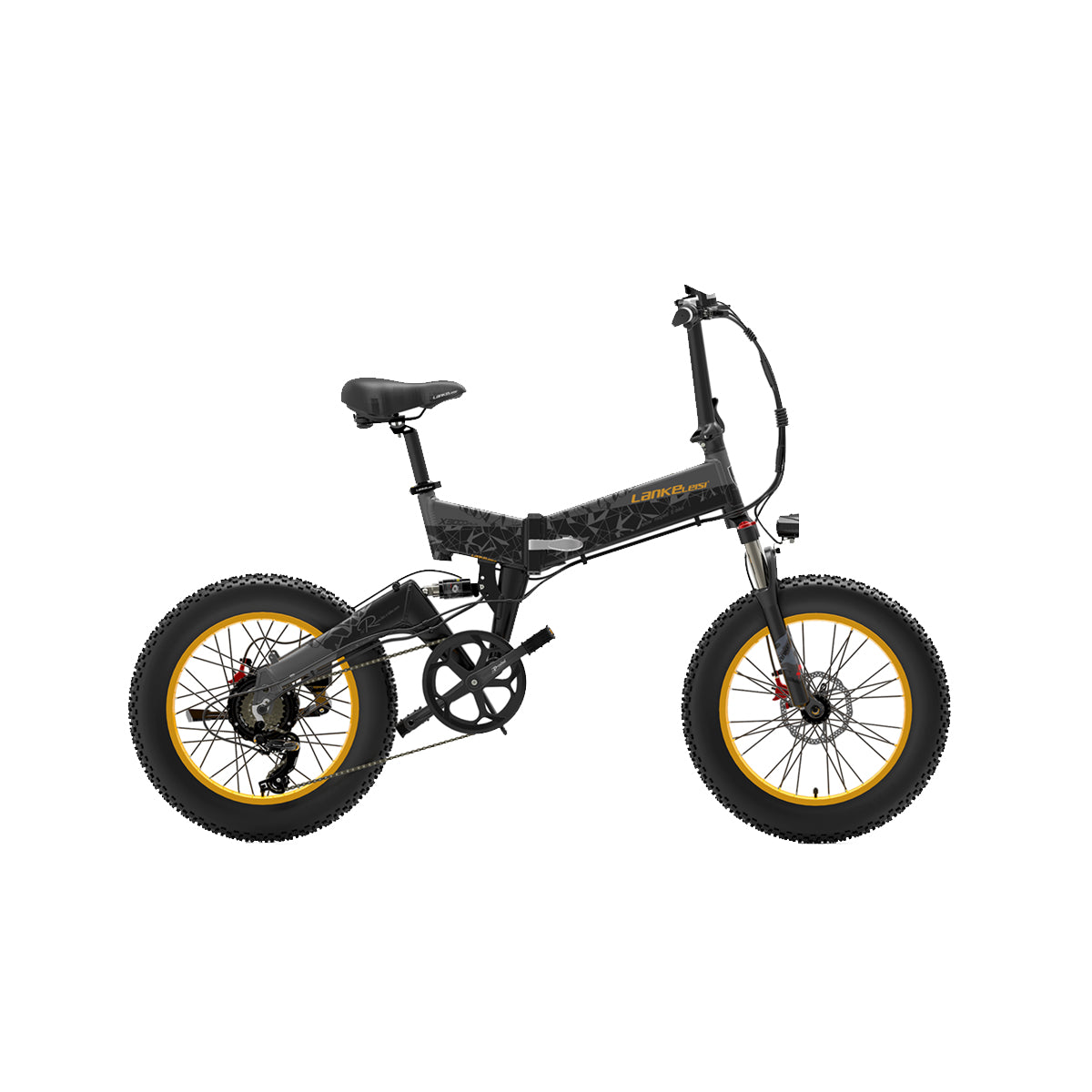 Lankeleisi X3000plus Folding Fat Tire Electric Bike