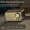 Nostalgic Bluetooth Speaker, Classic Retro Speaker, Wireless Radio, Portable Wooden Subwoofer 5.0