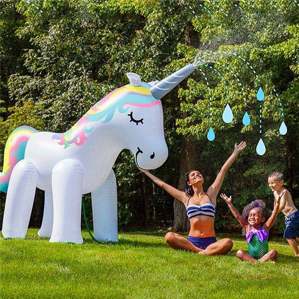 Gigantic Unicorn & Elephant Backyard Sprinkler