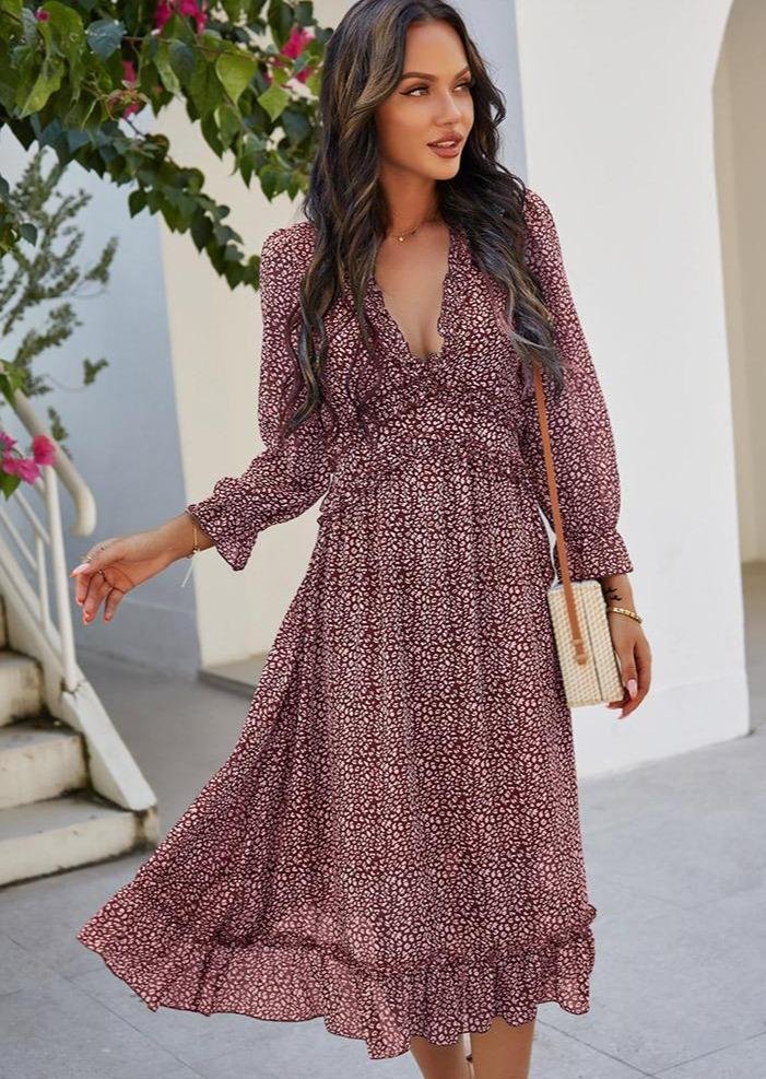 BOHO MAXI DRESS August Lemonade August Lemonade