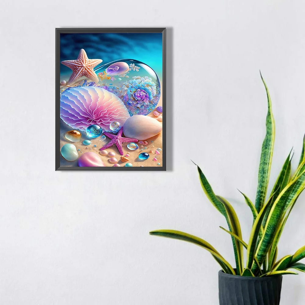 Diamond Painting - Full Round Drill - Beach(30*40cm)