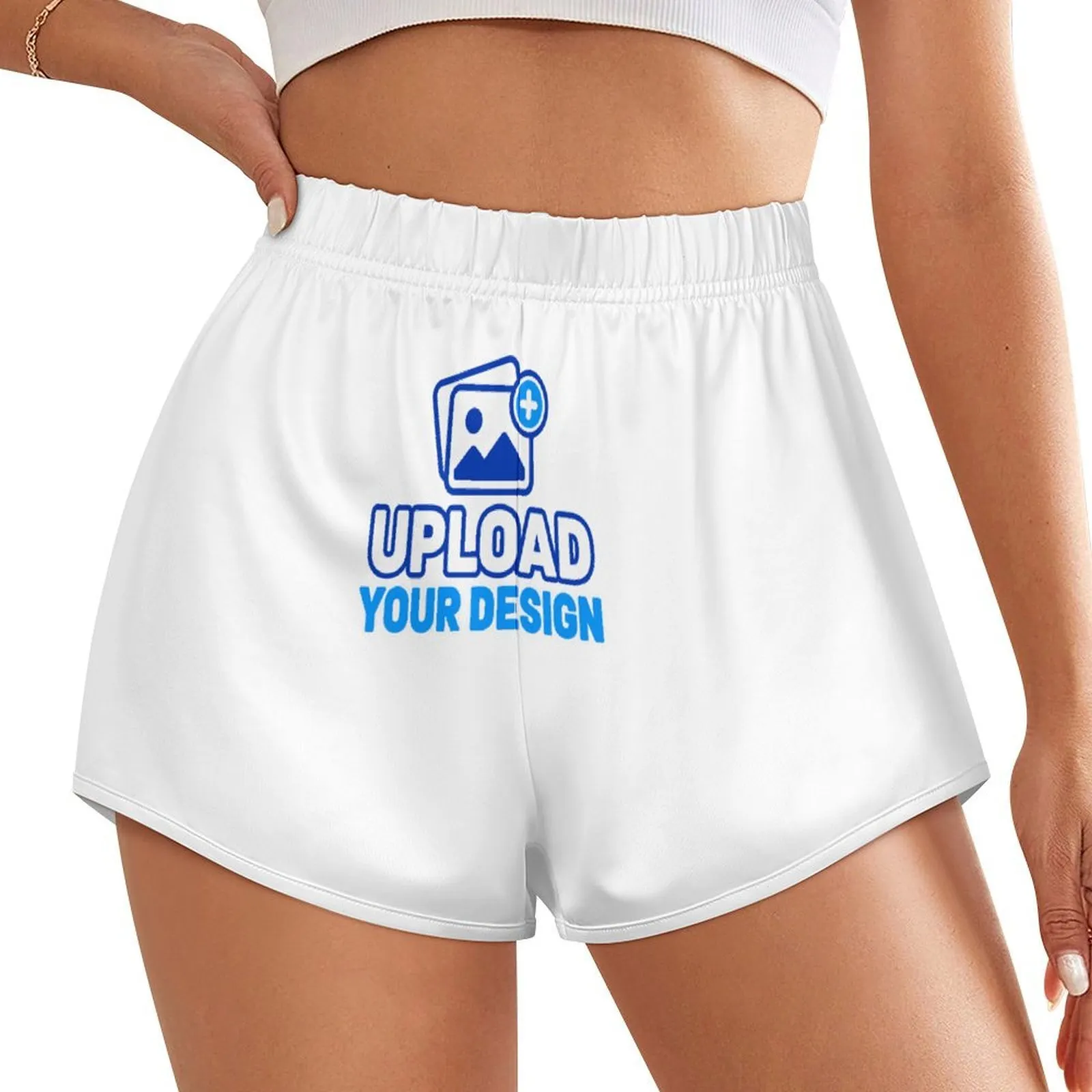 Milk-Silk Sports Shorts custom print product image 9