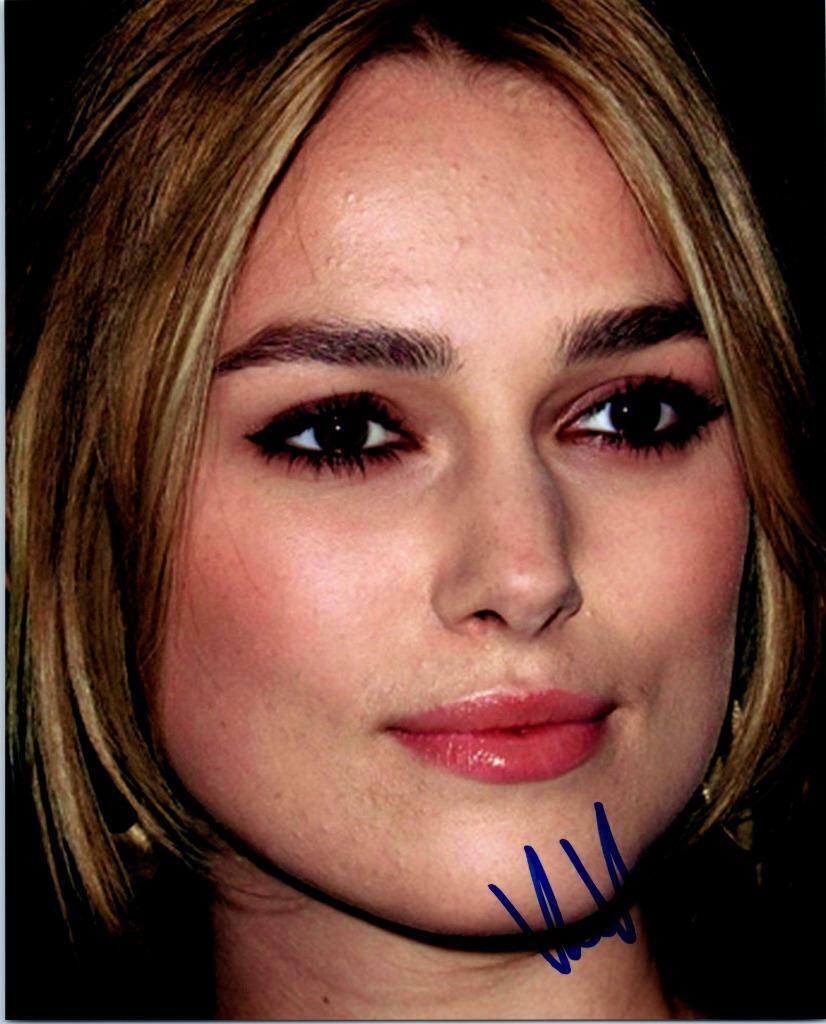 Keira Knightley signed 8x10 Photo Poster painting autograph Picture autographed and COA