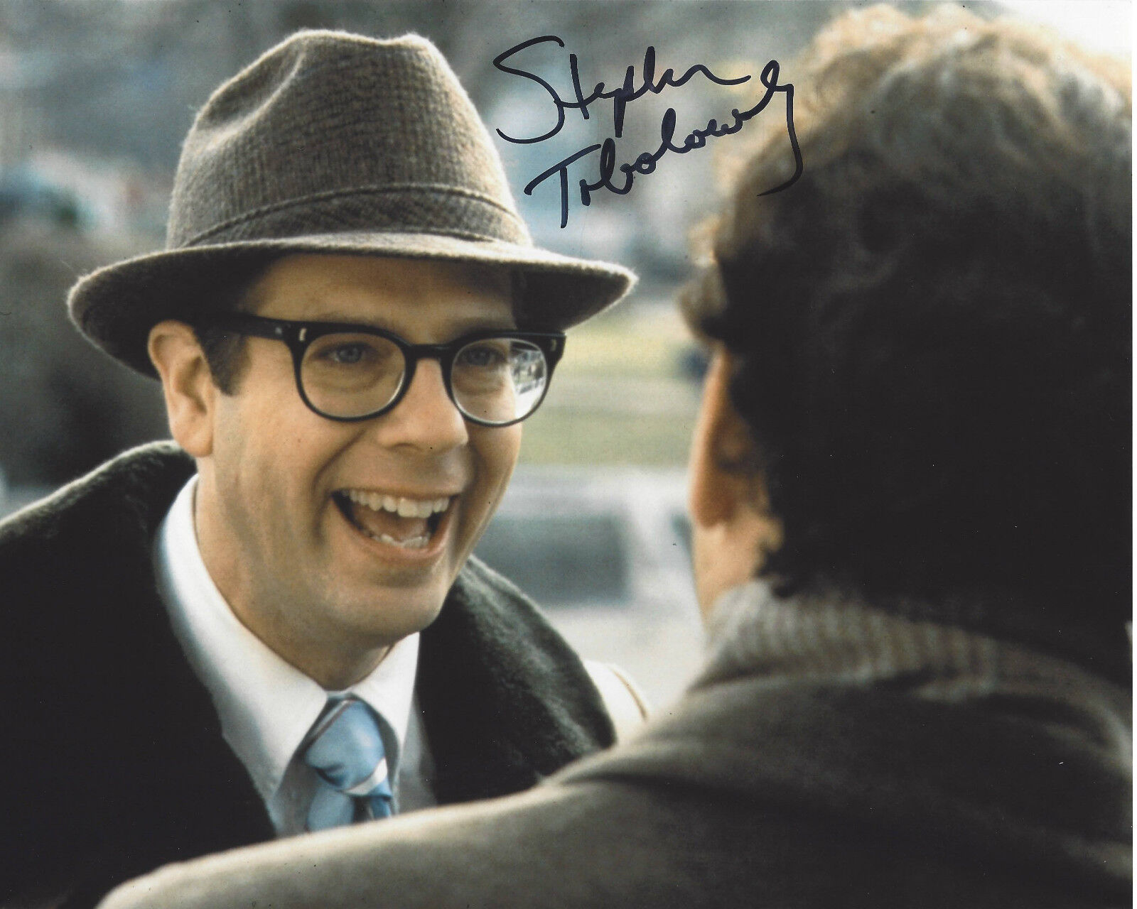 STEPHEN TOBOLOWSKY HAND SIGNED AUTHENTIC 'GROUNDHOG DAY' NED 8X10 Photo Poster painting 2 w/COA