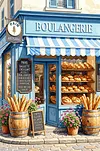 Luxury AB Velvet Diamond Painting Kit - bakery