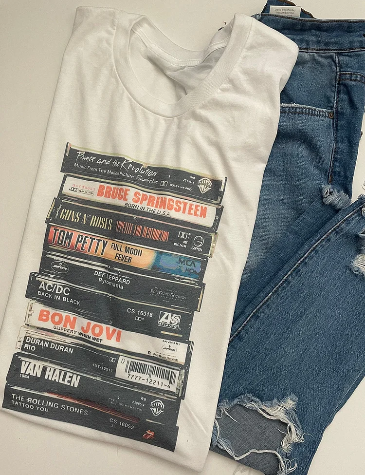 Teecade Teecade  Rock Cassettes Tee