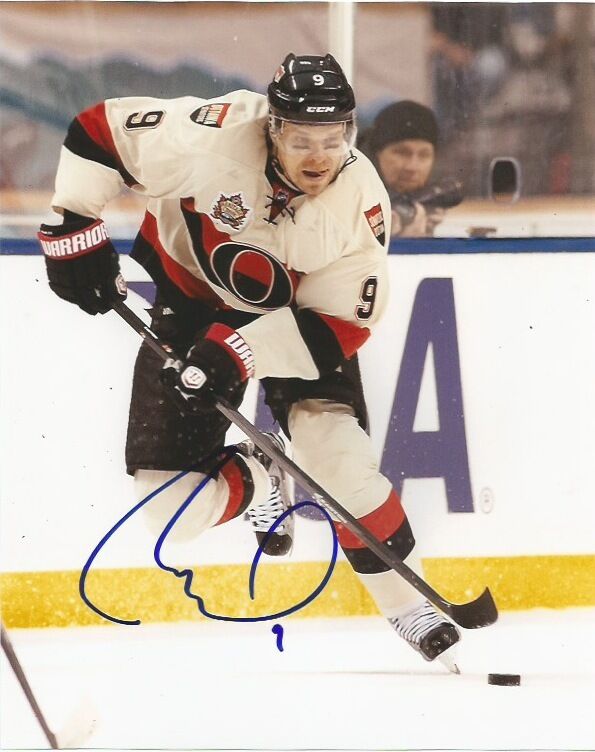 Ottawa Senators Milan Michalek Signed Autographed NHL Photo Poster painting 8x10 COA A