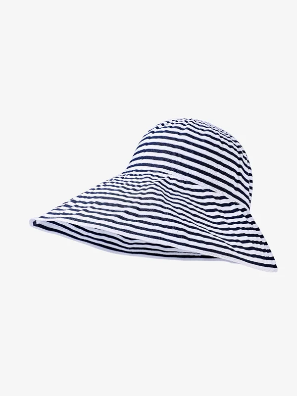 Striped Split-Joint Sun Hat