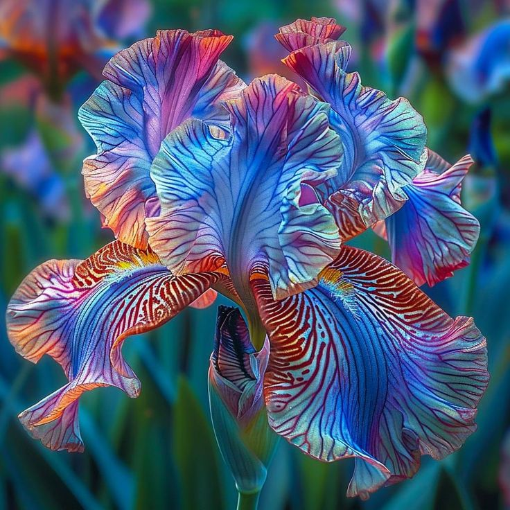 Sapphire Spark-Rare Iris Bulbs⚜️