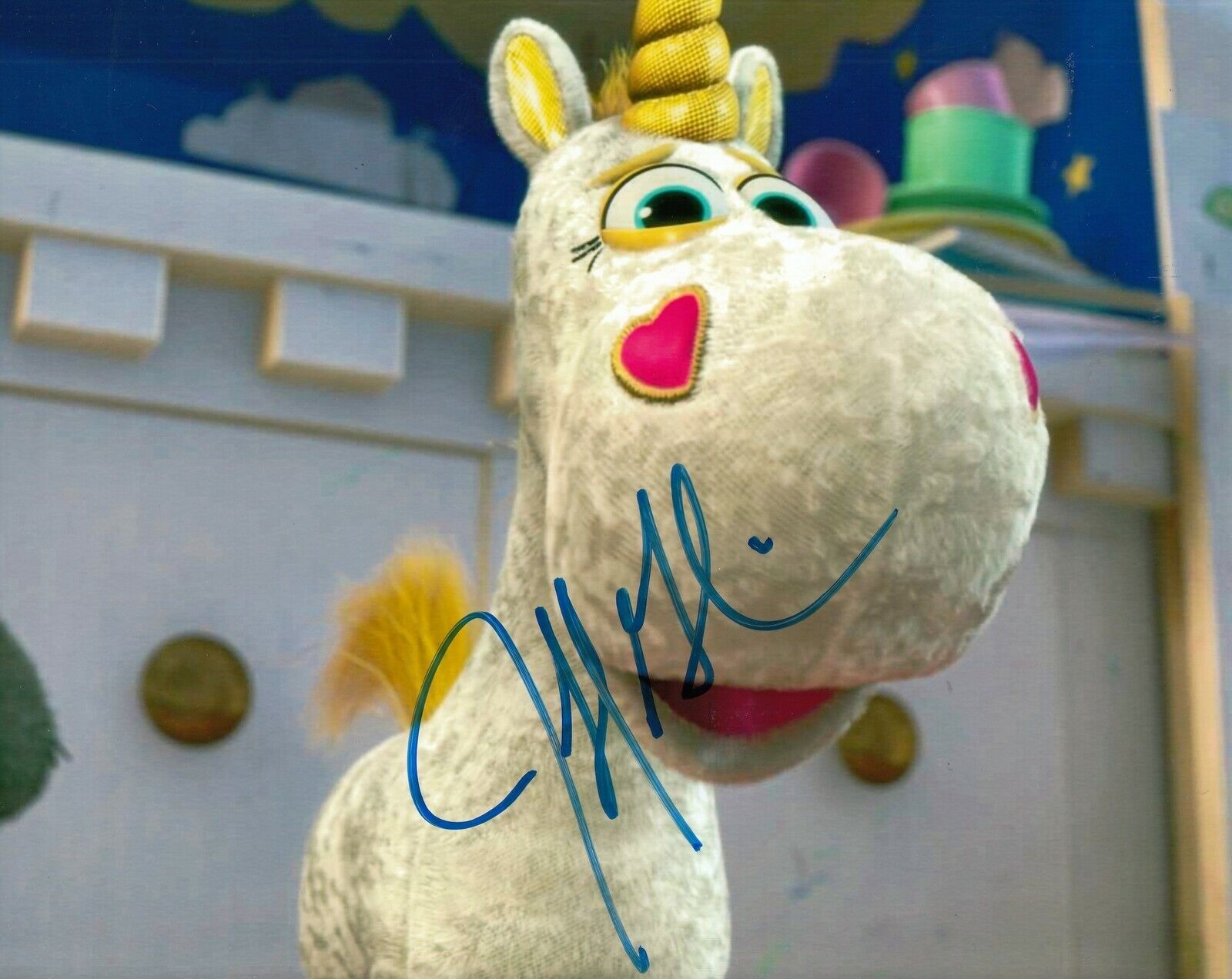 JEFF GARLIN signed (TOY STORY) Movie 8X10 Photo Poster painting *Buttercup* W/COA #2