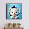 (40*40cm)DIY Square Partial AB Drill Diamond Painting - Bear
