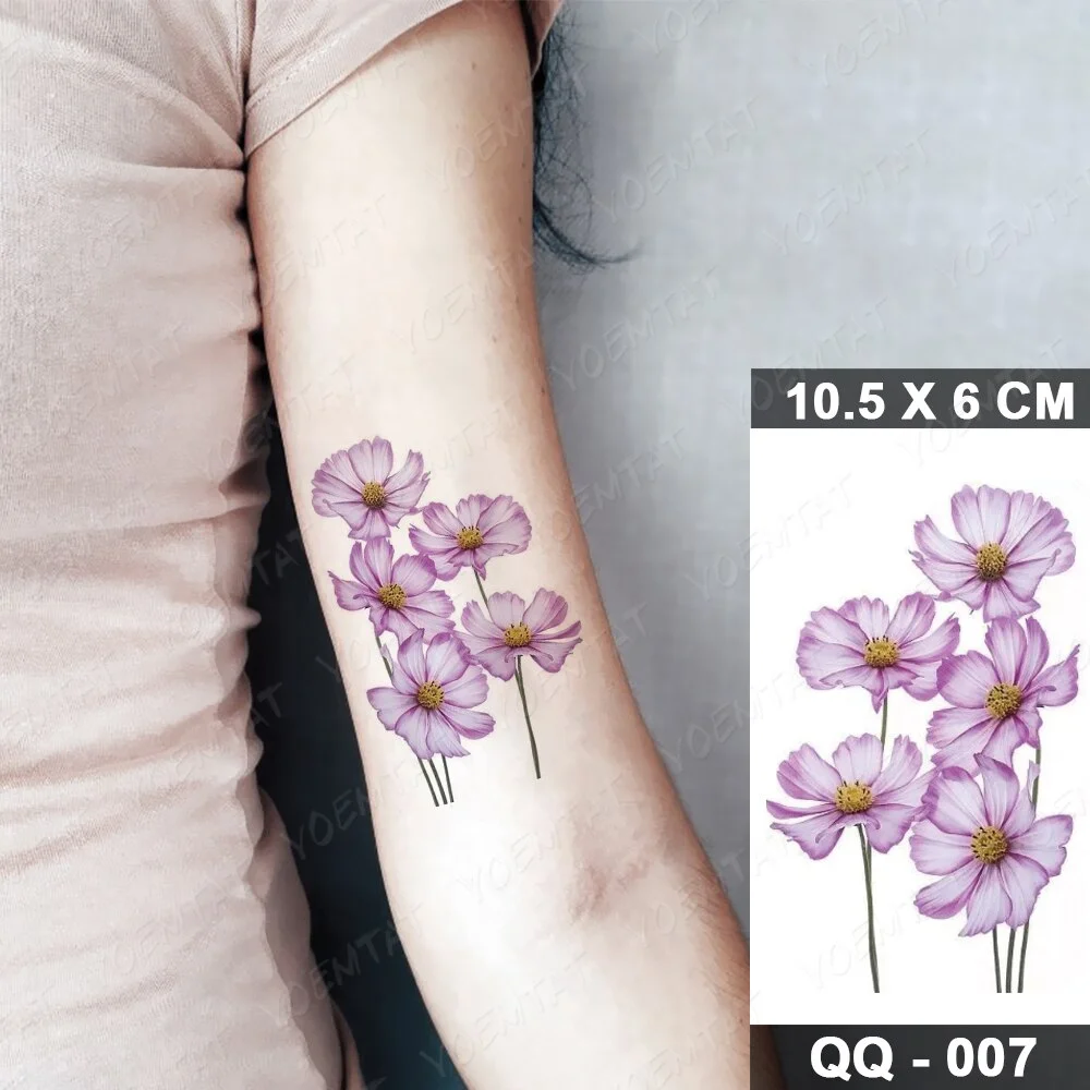 Waterproof Temporary Tattoo Sticker Watercolor Dream Catcher Flash Tatoo Feather Arm Wrist Fake Tatto For Body Art Women Men