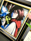 3D Decorative Paint of Mikasa Ackerman - Attack On Titan Decorative Painting - momo Studio