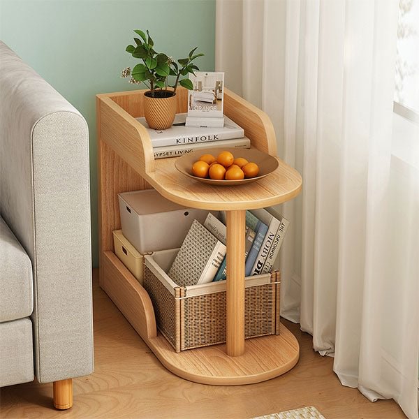 GLVEE Nordic Household Small Sofa Side Table 