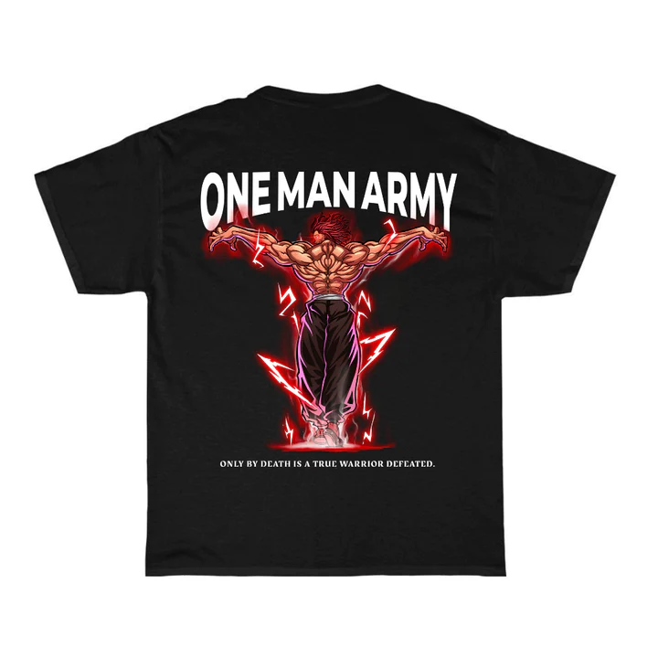 Yujiro X One Man Army Baki T Shirt