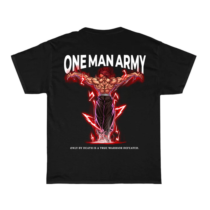 "Yujiro X One Man Army - BAKI" T-Shirt