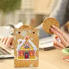 8Pack Diamond Painting Special Crystal Christmas Gift bags Cookies and Candy Bags Reindeer Xmas Folding Bags for Kids Party Favor Holiday New Year