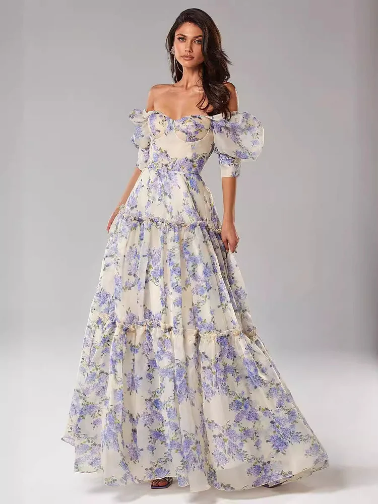 Fashion Temperament Night Dew Shoulder Dress