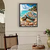 Diamond Painting -DIY Round Drill Stained Glass Sea Turtle