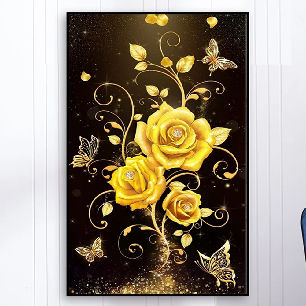 Diamond Painting - Full Round Drill - Rose(Canvas|40*60cm)