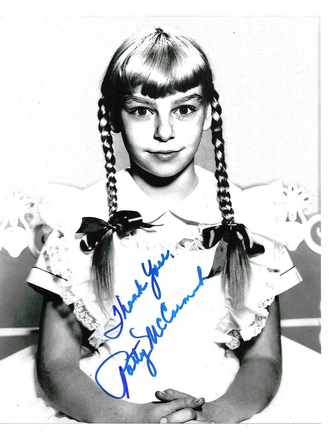 Patty McCormack Signed 8x10 Photo Poster painting Autograph, The Bad Seed, Rhoda Penmark