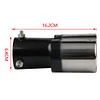 Dual Outlet Car Exhaust Tip Stainless Steel Auto Muffler Silencer Accessories