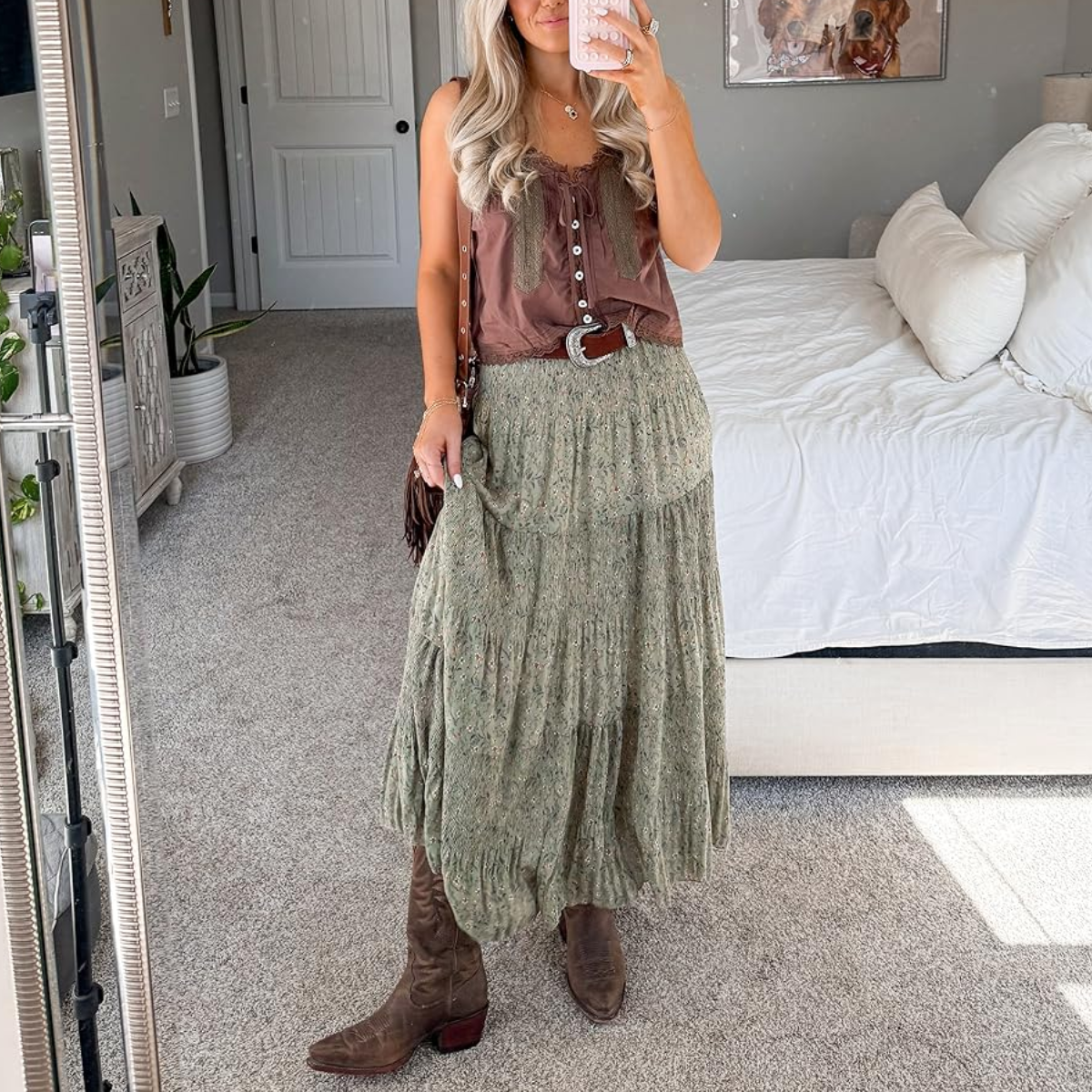 Boho Chic Maxi Skirt