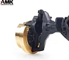 AMK 2pcs TRX4 Brass Counterweight Portal Drive Axle Balance Weights for 1/10 RC Crawler Car TRX-4 Upgrade Parts