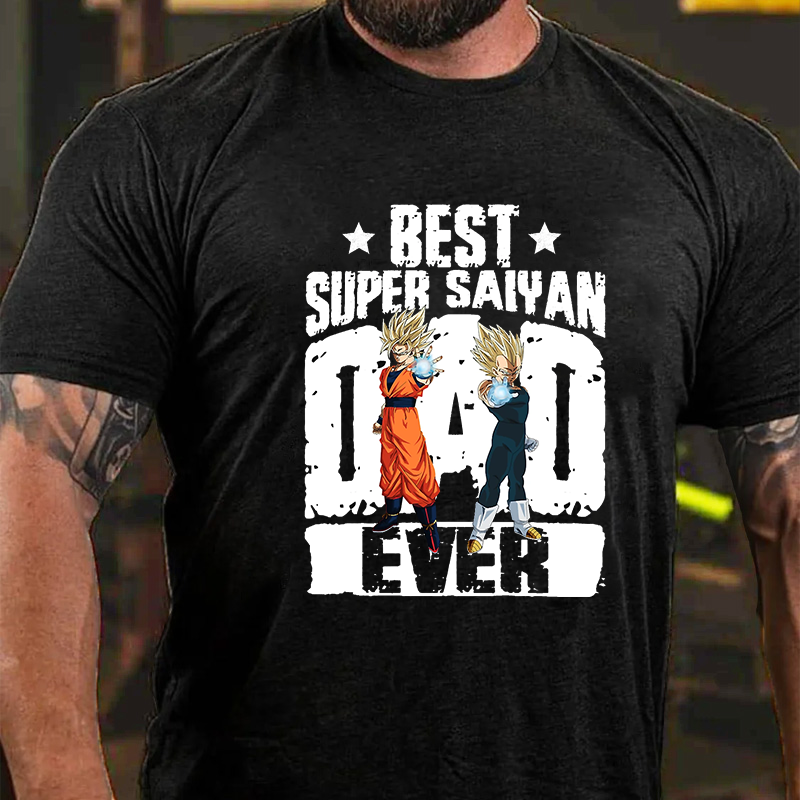 Best Super Saiyan Dad Ever T-Shirt ctolen