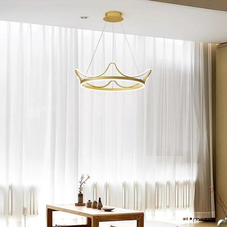 Geometric Shaped LED Gold Nordic Chandeliers Island Lights Pendant Light - Appledas