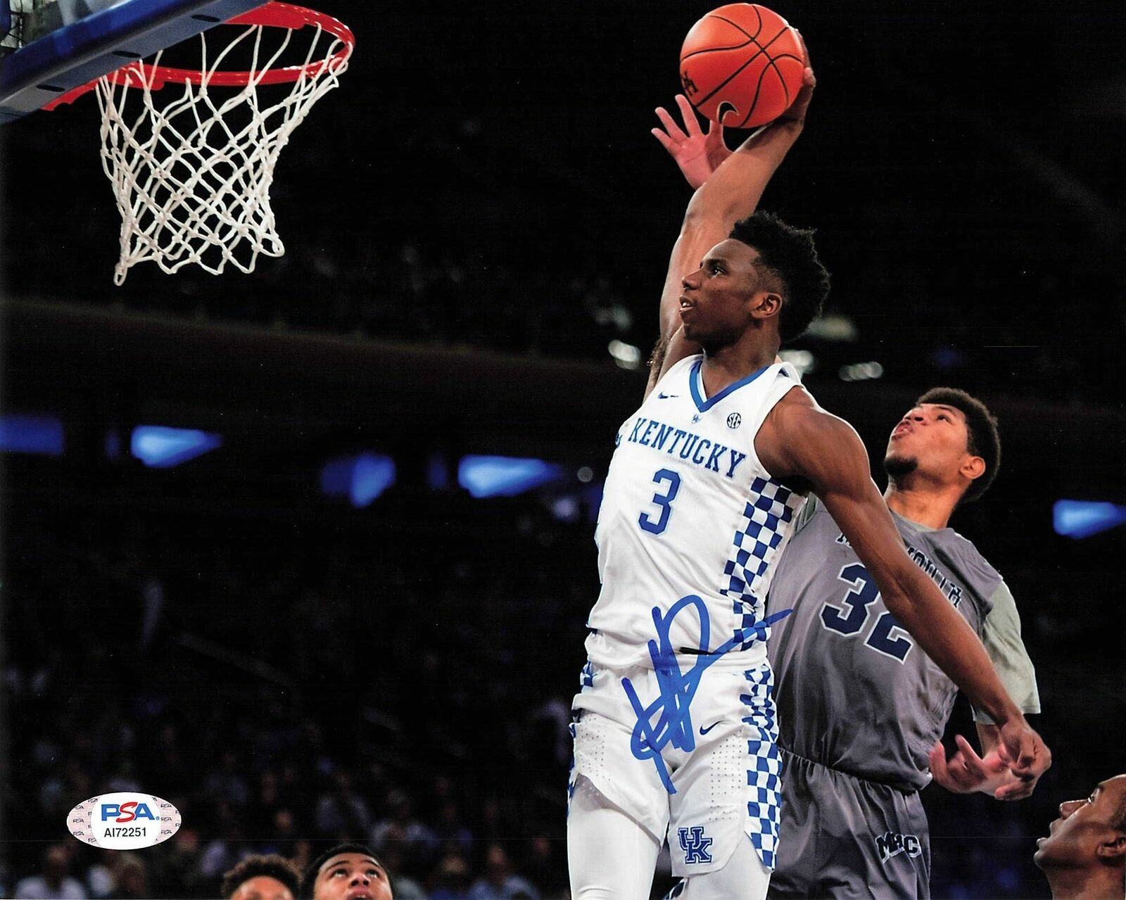 HAMIDOU DIALLO signed 8x10 Photo Poster painting PSA/DNA Kentucky Detroit Pistons Autographed