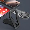 MagSafe Double-Sided Magnetic Mobile Phone Holder, Super Strong Magnetic 360 &deg; Rotating Portable Folding Car Mobile Phone Holder