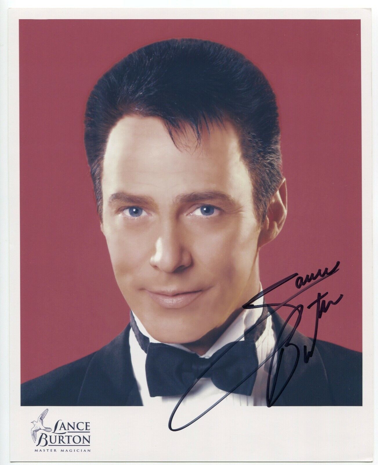 Lance Burton Signed 8x10 Promo Photo Poster painting Autographed Signature Magician