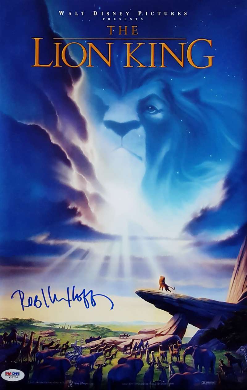 Rob Minkoff Signed The Lion King 11x17 Photo Poster painting PSA/DNA W52706 Auto Director