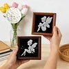 12Pcs DIY Pearl Painting Butterfly Fairy for Home Wall Decor(15x15cm)