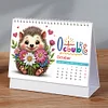 2026 DIY Calendar Diamond Painting Calendar Kit Diamond Art Paper Desk Calendar Kit