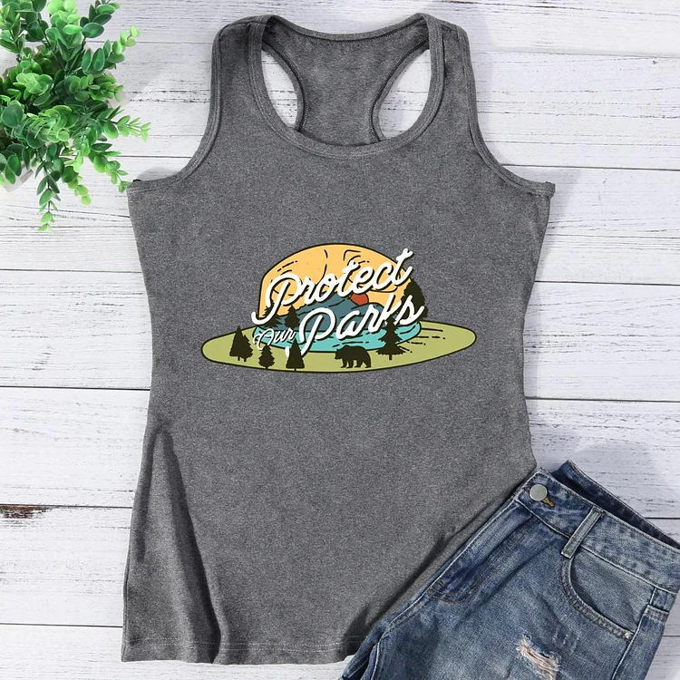 Protect our parks Vest Tank Top-0026171