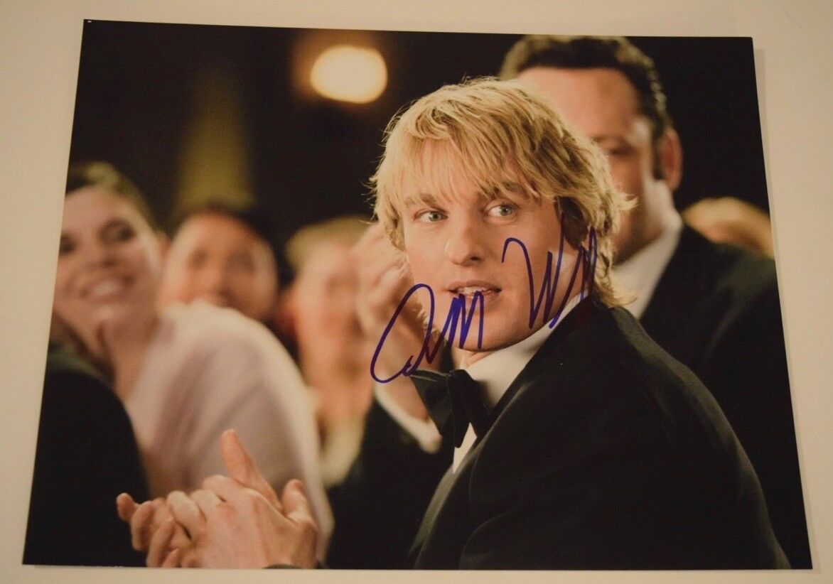 Owen Wilson Signed Autographed 11x14 Photo Poster painting WEDDING CRASHERS COA VD