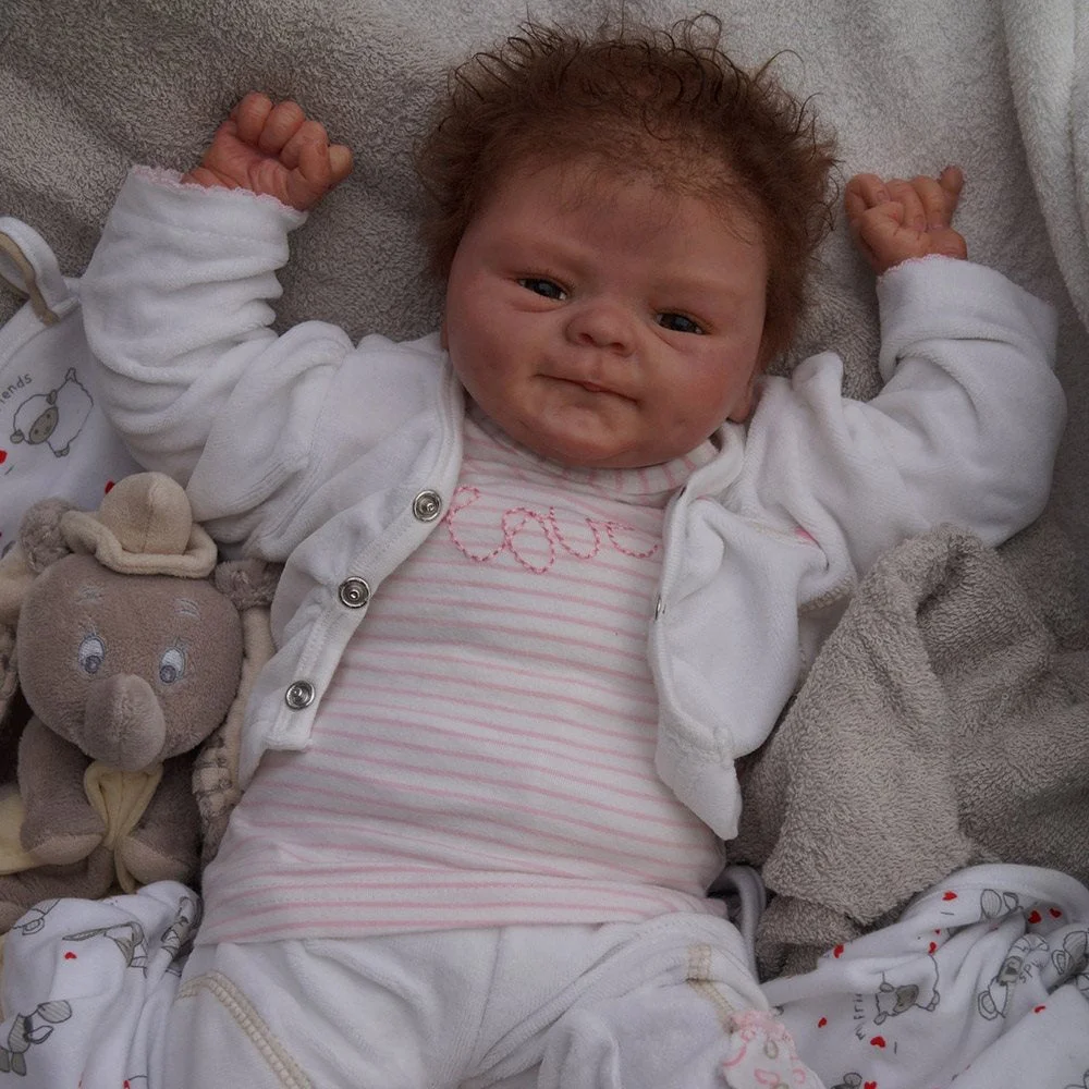 17 inch little Realistic Jacquelyn reborn baby baby doll best gift