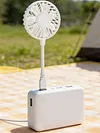 Mini USB Fan 360 Degree Adjustable Small Personal Fan for Power Bank Laptop PC for Home Office Car Outdoor Travel Summer Gifts