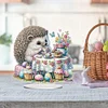 Acrylic Easter Afternoon Tea Hedgehog - 5D DIY Craft Ornament