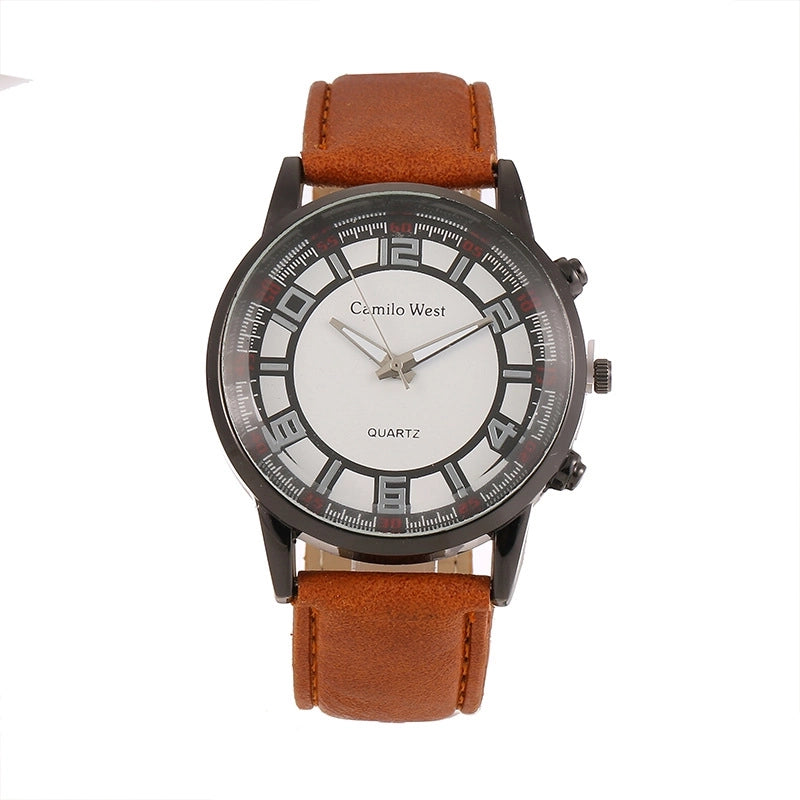Casual Solid Color Buckle Quartz Women’s Watches