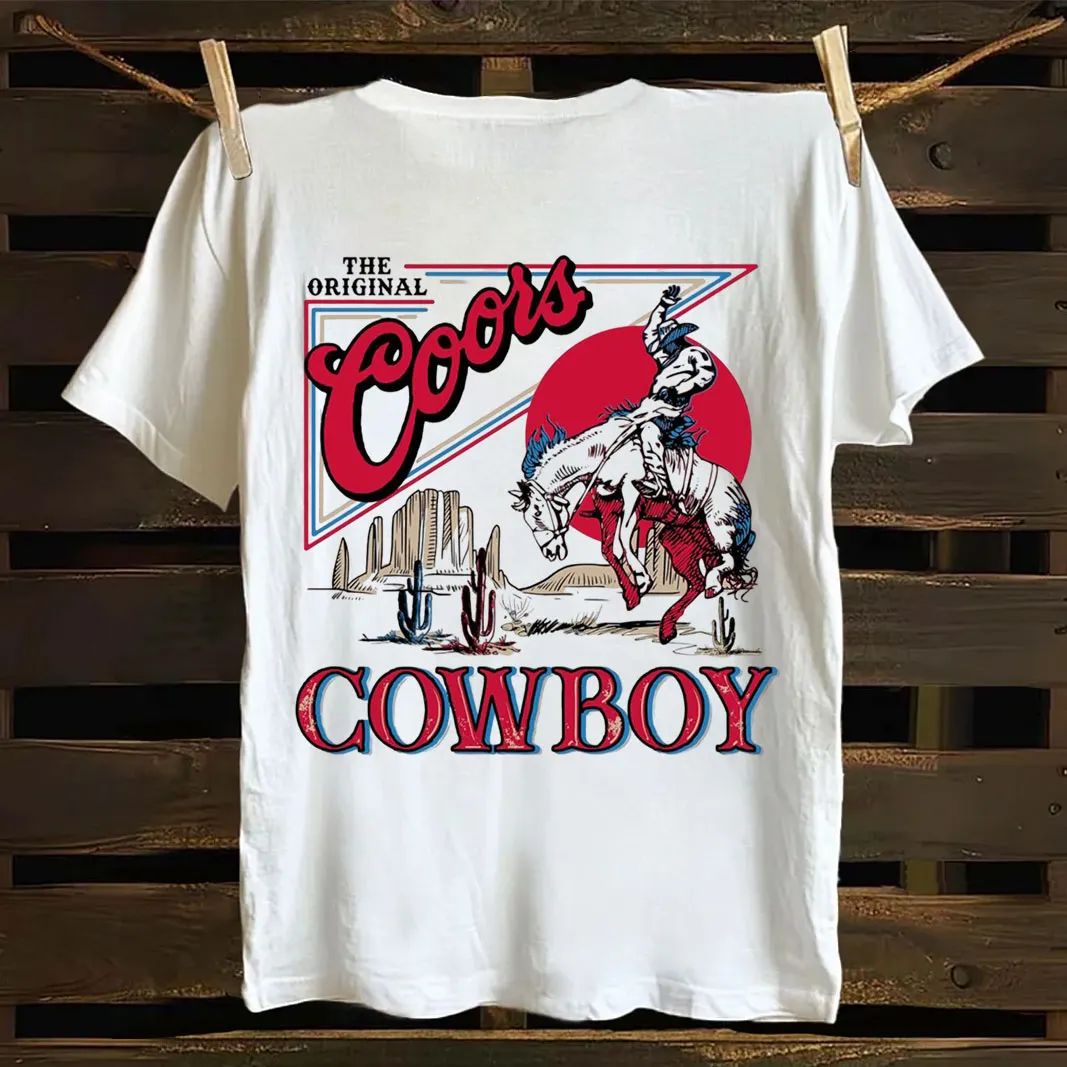 Vintage Cowboy Graphic T-Shirt