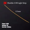 1.8Mm Narrow 360 Degree Luminous Cob Strip 3/24V Led Filament Flexible Silicone Lamp Edison Bulb Diode Filament Diy Decoration