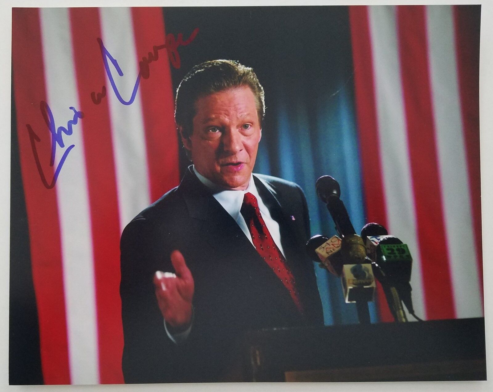 Chris Cooper Signed 8x10 Photo Poster painting Adaptation American Beauty August Breach RAD